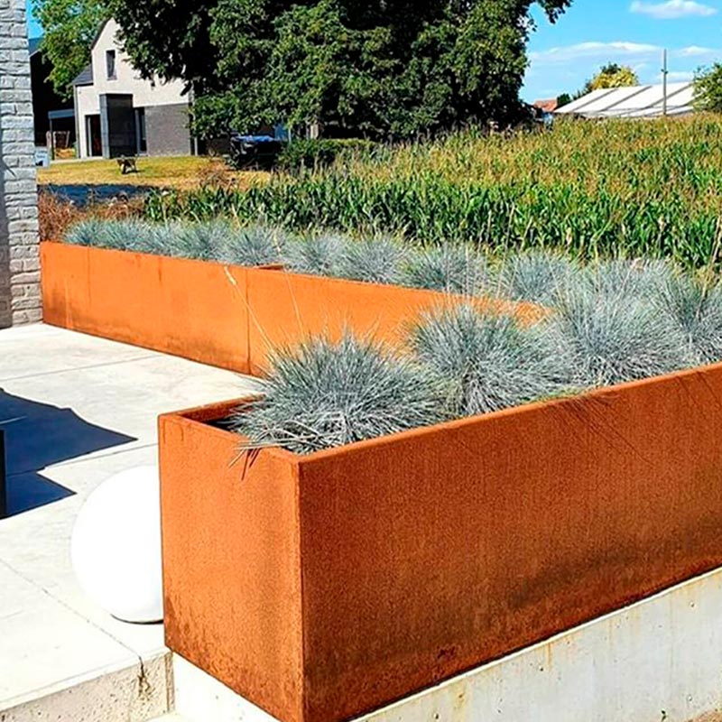 Bac à fleurs sur mesure