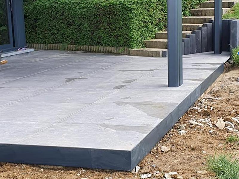 Habillage contour terrasse